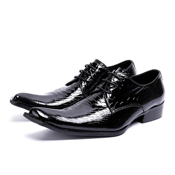 european classic style crocodile skin black square toe shoes men lace up luxury breathable high heels sapato social masculino
european classic style crocodile skin black square toe shoes men lace up luxury breathable high heels sapato social masculino