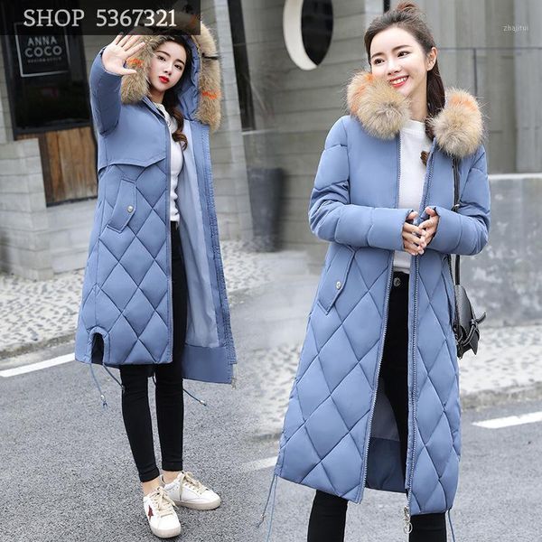 cotton-padded clothes woman 2019 winter thickening heavy seta lead long fund diamond grid down cotton women's loose coat1, Black
cotton-padded clothes woman 2019 winter thickening heavy seta lead long fund diamond grid down cotton women's loose coat1, Black