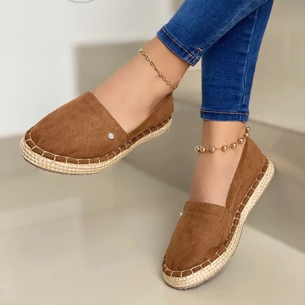 2021 the new female moccasins table hemp shoes soft breathable smooth flats ladies tennis s5fk, Black
2021 the new female moccasins table hemp shoes soft breathable smooth flats ladies tennis s5fk, Black