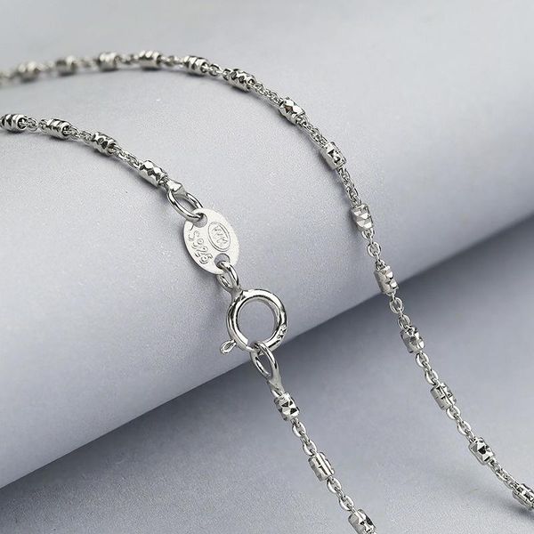 solid silver necklace for women korean chain engraved clavicle chain necklace 925 silver 18inches women jewelry
solid silver necklace for women korean chain engraved clavicle chain necklace 925 silver 18inches women jewelry