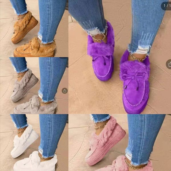 mbkix lovely wool slippers knot new women's bow winter home flat mop cotton snow boots yarn bottom one plus velvet word plush cotton, Black
mbkix lovely wool slippers knot new women's bow winter home flat mop cotton snow boots yarn bottom one plus velvet word plush cotton, Black