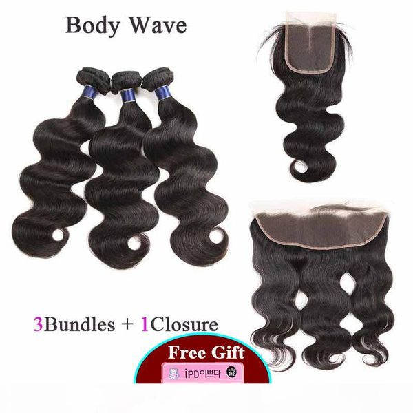 body wave malaysian virgin hair extensions body wave with lace closure brazilian human hair bundles with 4x4 lace closure, Black;brown
body wave malaysian virgin hair extensions body wave with lace closure brazilian human hair bundles with 4x4 lace closure, Black;brown