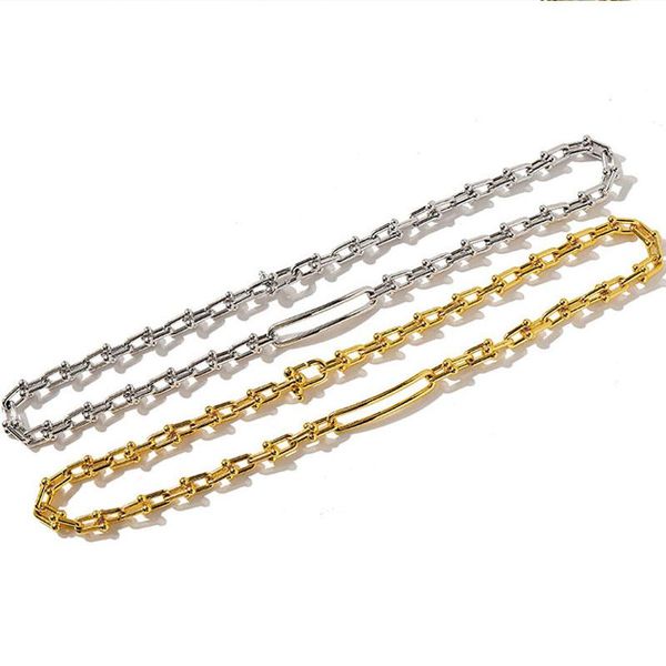 popular japan korea for women necklace gold stainless steel short chain luxury jewelry 2021 new gift designer simple retro, Silver
popular japan korea for women necklace gold stainless steel short chain luxury jewelry 2021 new gift designer simple retro, Silver