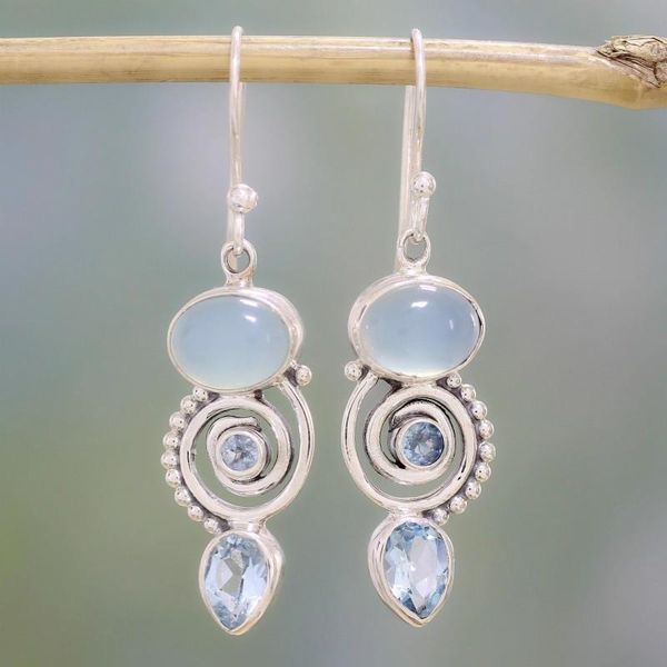 sea blue earrings creative rotating water drop earrings for women vintage jewelry bohemian gift bijoux s5e764, Silver
sea blue earrings creative rotating water drop earrings for women vintage jewelry bohemian gift bijoux s5e764, Silver