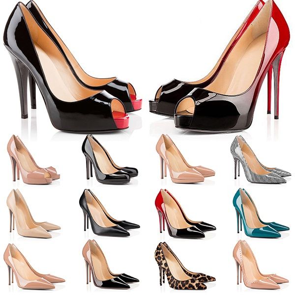 red bottoms high heels platform shoe pumps nude black patent leather peep-toe women dress wedding sandals shoes size 35-42
red bottoms high heels platform shoe pumps nude black patent leather peep-toe women dress wedding sandals shoes size 35-42