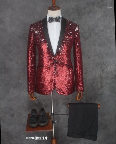 great quality fit slim sequins suits men's groom bridegroom fashion suit singers stage blazer cocktail formal dress party dress1, White;black
great quality fit slim sequins suits men's groom bridegroom fashion suit singers stage blazer cocktail formal dress party dress1, White;black
