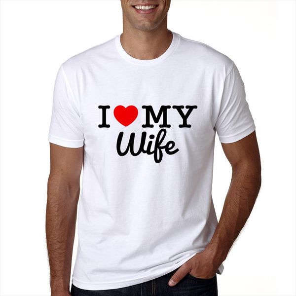 new arrival groom bride lovers tshirt women men i love my wife husband printing tshirt husband and wife wedding anniversary gift, White
new arrival groom bride lovers tshirt women men i love my wife husband printing tshirt husband and wife wedding anniversary gift, White