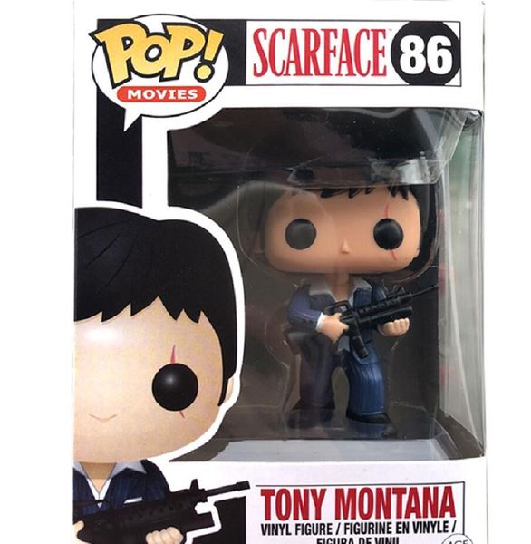 new funko pop scarface 86# tony montana pvc collection figure toys for birthday gifts
new funko pop scarface 86# tony montana pvc collection figure toys for birthday gifts