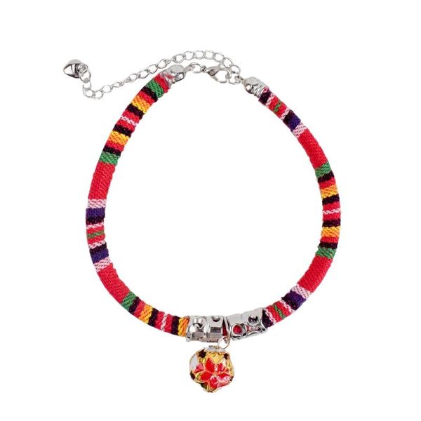 dog collars & leashes pet cotton bohemia bell collar colorful neck strap with extend chain puppy cats accessories for gatos
dog collars & leashes pet cotton bohemia bell collar colorful neck strap with extend chain puppy cats accessories for gatos
