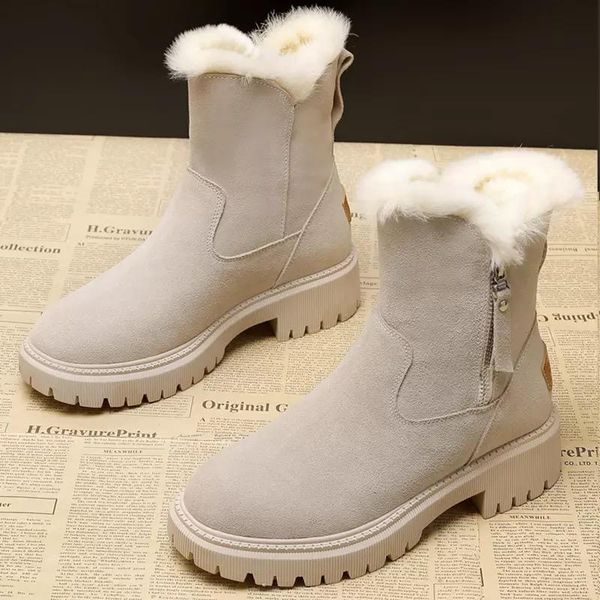 boots 2021 winter women's shoes warm fur women snow platfrom ankle slip-on zipper female booties, Black
boots 2021 winter women's shoes warm fur women snow platfrom ankle slip-on zipper female booties, Black