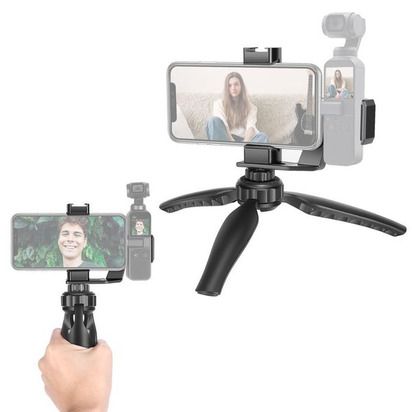 neewer portable hand grip handheld phone holder bracket tripod with cold shoe 1/4-inch thread for dji osmo pocket mount
neewer portable hand grip handheld phone holder bracket tripod with cold shoe 1/4-inch thread for dji osmo pocket mount