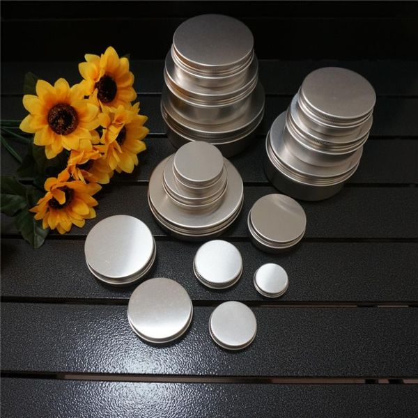 5/10/15/20/30/50/60/80/100/150/200/250g silver empty round aluminum box metal tin cosmetic cream diy refillable jar pot
5/10/15/20/30/50/60/80/100/150/200/250g silver empty round aluminum box metal tin cosmetic cream diy refillable jar pot