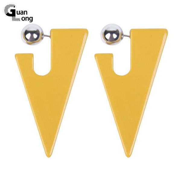 dangle & chandelier guanlong metal large resin acrylic geometric triangle long earrings for women girl party fashion jewelry big brincos, Silver
dangle & chandelier guanlong metal large resin acrylic geometric triangle long earrings for women girl party fashion jewelry big brincos, Silver