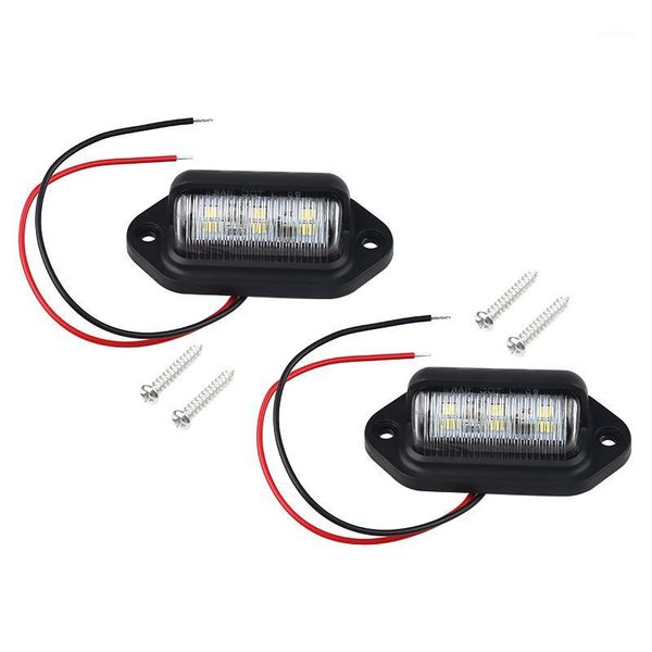 2 pcs 9-30v truck light car license plate light universal highlight 6 led truck license plate waterproof decorative lights1
2 pcs 9-30v truck light car license plate light universal highlight 6 led truck license plate waterproof decorative lights1