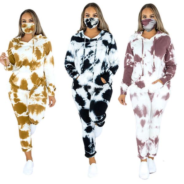 printed tie dye suit casual fashion 2020 two piece hooded sportswear for women, Gray
printed tie dye suit casual fashion 2020 two piece hooded sportswear for women, Gray