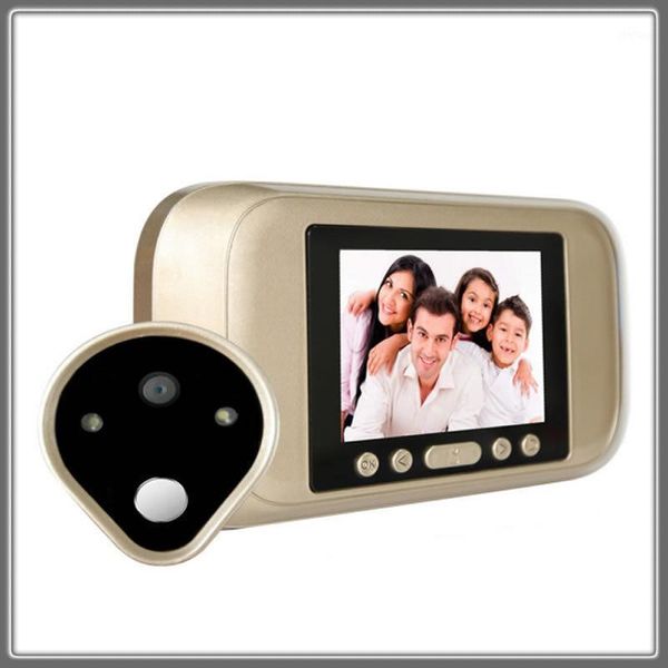 3.2 inch color screen with door bell led lights electronic doorbell door viewer home security peephole camera1
3.2 inch color screen with door bell led lights electronic doorbell door viewer home security peephole camera1