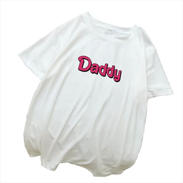 t shirts women summer funny daddy letter print tshirt harajuku casual streetwear kawaii plus size camiseta mujer tee shirt femme, White
t shirts women summer funny daddy letter print tshirt harajuku casual streetwear kawaii plus size camiseta mujer tee shirt femme, White