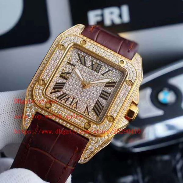 elling super 3 style full drill 42mm dial japan 8215 movement sapphire glass leather strap business men's watch, Slivery;brown
elling super 3 style full drill 42mm dial japan 8215 movement sapphire glass leather strap business men's watch, Slivery;brown