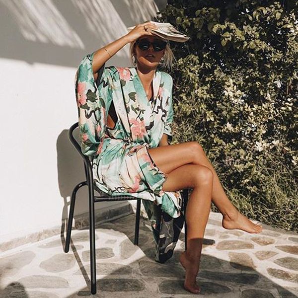 green floral print bird trenchwomen cardigan kimono sleeve loose maxi kimono trench spring summer long outwear lj201128, Tan;black
green floral print bird trenchwomen cardigan kimono sleeve loose maxi kimono trench spring summer long outwear lj201128, Tan;black