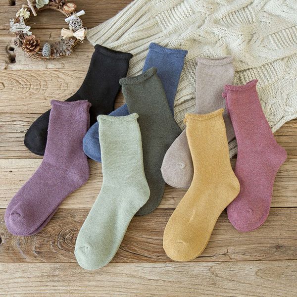 winter children's thickened terry curled women's solid color warm middle tube towel cotton pile socks, Black;white
winter children's thickened terry curled women's solid color warm middle tube towel cotton pile socks, Black;white