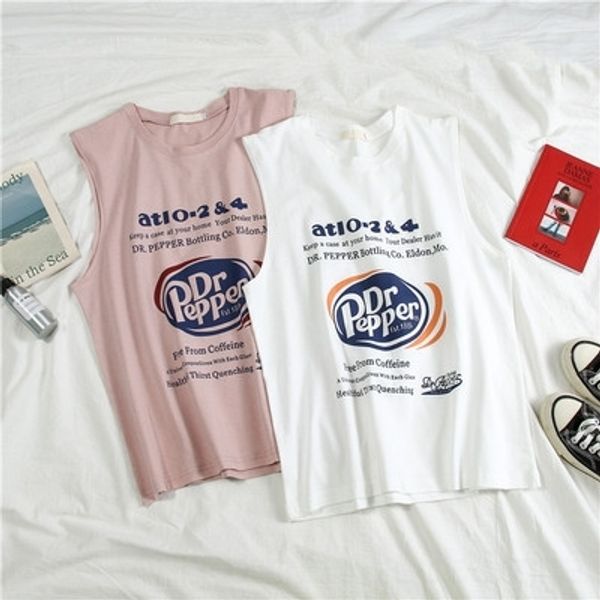 fwrcn sleeveless new student ins fashion loversbottoming t-shirt women's loose bf style 2019 vest for summer wear basketball suit suitb, White
fwrcn sleeveless new student ins fashion loversbottoming t-shirt women's loose bf style 2019 vest for summer wear basketball suit suitb, White