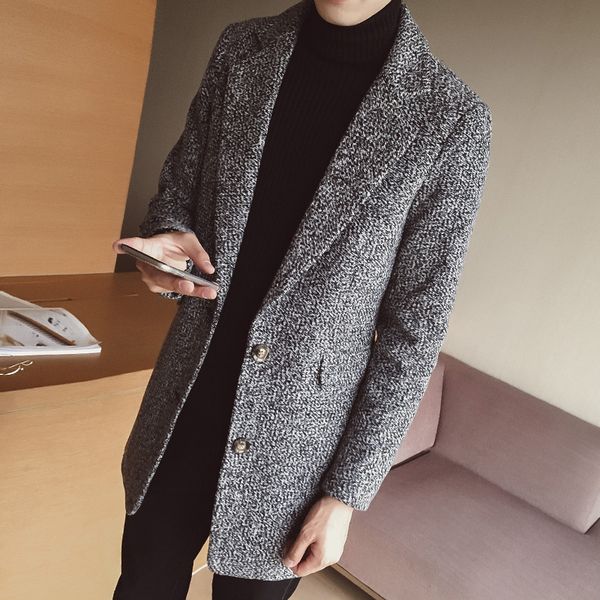 mrmt 2021 brand winter new men's jackets overcoat for male young medium length windbreaker casual woolen coat, Black;brown
mrmt 2021 brand winter new men's jackets overcoat for male young medium length windbreaker casual woolen coat, Black;brown