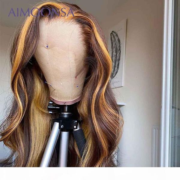brown and blonde highlight wig highlighted highlight lace front human hair wigs body wave frontal wig 13x4 lace 130% density, Black;brown
brown and blonde highlight wig highlighted highlight lace front human hair wigs body wave frontal wig 13x4 lace 130% density, Black;brown