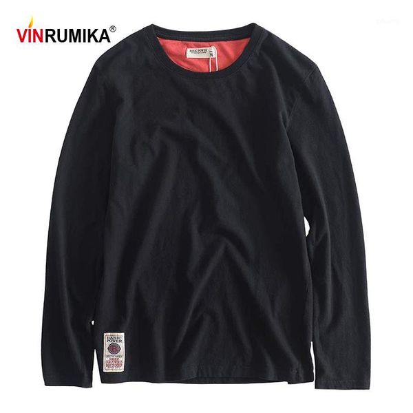 2020 spring autumn men's pure color cotton white o-neck full t-shirts male casual style blue long sleeve t-shirt black red tees1, White;black
2020 spring autumn men's pure color cotton white o-neck full t-shirts male casual style blue long sleeve t-shirt black red tees1, White;black