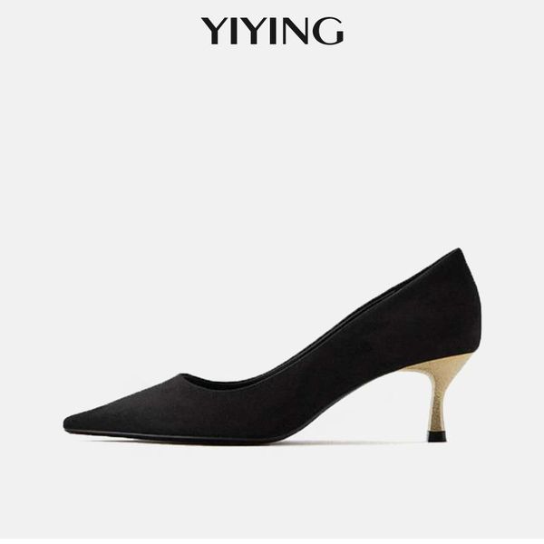 fashion suede high heels women shoes chic pointed toe women pumps 2021 spring kitten high heel offcie dress shoes, Black
fashion suede high heels women shoes chic pointed toe women pumps 2021 spring kitten high heel offcie dress shoes, Black