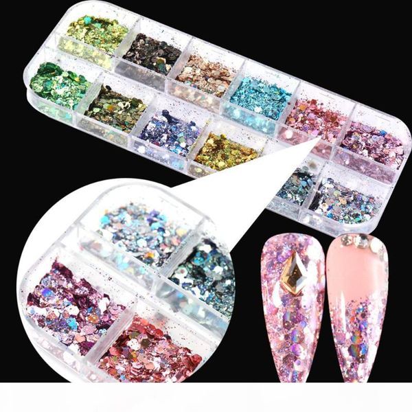 1 box 12 сетка для ногтей блеск блестки ультратонкий нерегулярное nail art decoration блестки diy маникюр декор блестит блесток, Silver;gold
1 box 12 сетка для ногтей блеск блестки ультратонкий нерегулярное nail art decoration блестки diy маникюр декор блестит блесток, Silver;gold