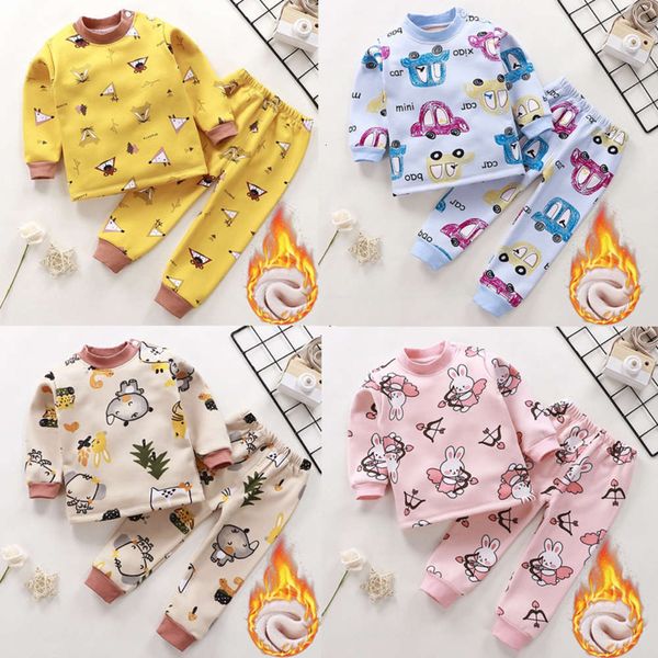 underwear baby plush high collar thermal boys' and girls' children's thickened pajamas cloth autumn trousers two piece set, Blue;red
underwear baby plush high collar thermal boys' and girls' children's thickened pajamas cloth autumn trousers two piece set, Blue;red