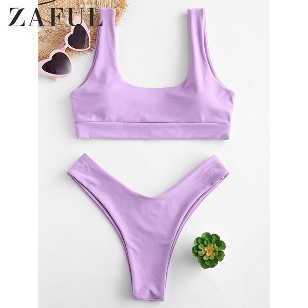 zaful bikini women padded high leg bikini set solid low waist swimsuit scoop neck swimwear summer push up bathing suit t200508, White;black
zaful bikini women padded high leg bikini set solid low waist swimsuit scoop neck swimwear summer push up bathing suit t200508, White;black