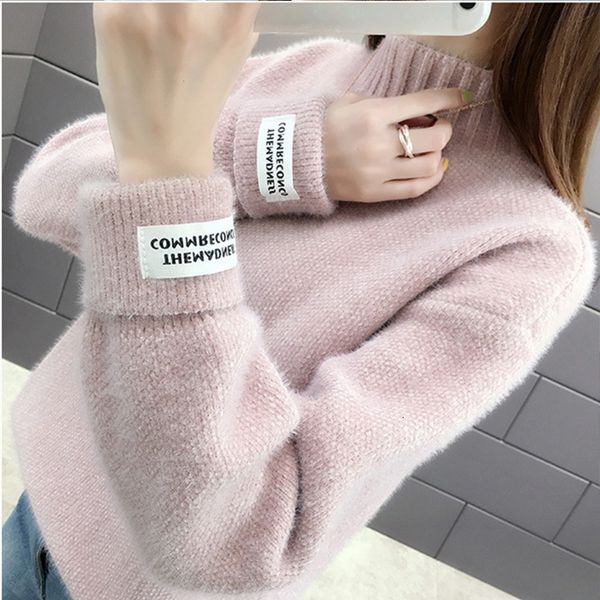 2021 new women pullovers turtlenec sweaters autumn winter wool solid thick sweater casual long sleeve pull female outwear coat d4y5, Black;white
2021 new women pullovers turtlenec sweaters autumn winter wool solid thick sweater casual long sleeve pull female outwear coat d4y5, Black;white