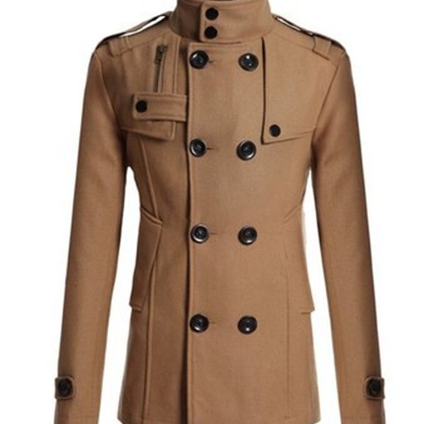 2021 the new men of good quality double breasted wool blend jacket size m-3xl fashion brand long winter trench coat kav9, Black;brown
2021 the new men of good quality double breasted wool blend jacket size m-3xl fashion brand long winter trench coat kav9, Black;brown
