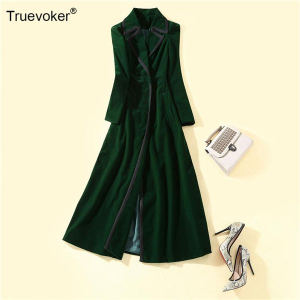 truevoker winnter runway fashion ultra long velour coat women's long sleeve turn down collar noble velvet party outerwear, Black
truevoker winnter runway fashion ultra long velour coat women's long sleeve turn down collar noble velvet party outerwear, Black