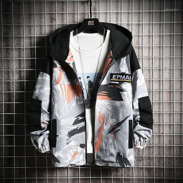 men's jackets men's autumn and winter wear trend loose hooded color matching tooling coats chaquetas para hombre dropshiping 2021, Black;brown
men's jackets men's autumn and winter wear trend loose hooded color matching tooling coats chaquetas para hombre dropshiping 2021, Black;brown