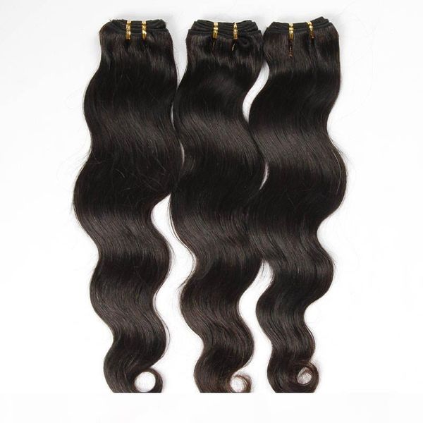 the fashion body wave hair extensions 10-30" human remy hair weave 6a jet black color virgin hair extension 1pcs 100g double weft
the fashion body wave hair extensions 10-30" human remy hair weave 6a jet black color virgin hair extension 1pcs 100g double weft