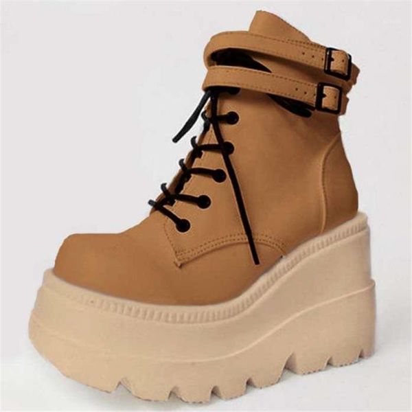 boots 2021 winter women platform fashion thick bottom ankle wedges shoes woman lace up buckle botas mujer1, Black
boots 2021 winter women platform fashion thick bottom ankle wedges shoes woman lace up buckle botas mujer1, Black
