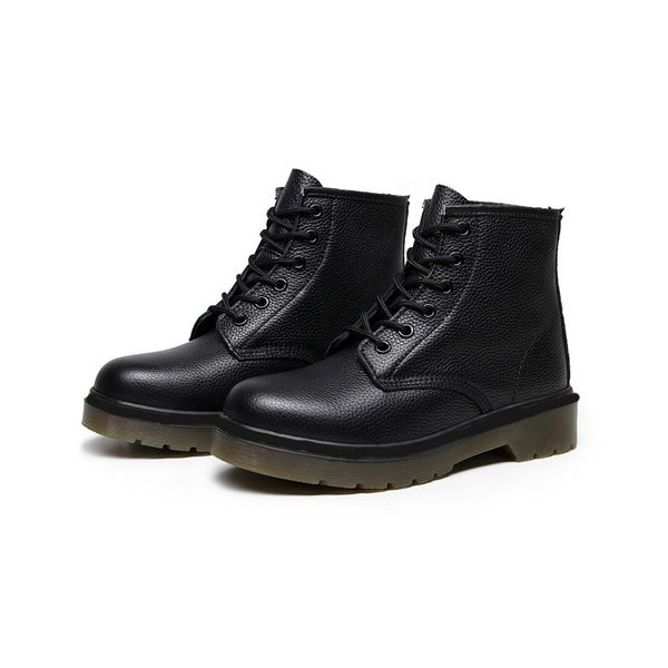 soft cowskin 101 martin booties for women real leather round toe 6 holes lace-up short winter motorcycle bottes black size 35-43
soft cowskin 101 martin booties for women real leather round toe 6 holes lace-up short winter motorcycle bottes black size 35-43