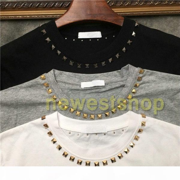 2020 elling summer tag clothing mens short sleeve t shirt metal star neck t shirt designer t shirts women uncasual tee, White;black
2020 elling summer tag clothing mens short sleeve t shirt metal star neck t shirt designer t shirts women uncasual tee, White;black