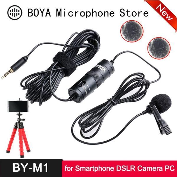 microphones boya by-m1 clip-on lavalier microphone for android smartphone canon nikon sony dslr camera camcorder audio recorder pc1
microphones boya by-m1 clip-on lavalier microphone for android smartphone canon nikon sony dslr camera camcorder audio recorder pc1