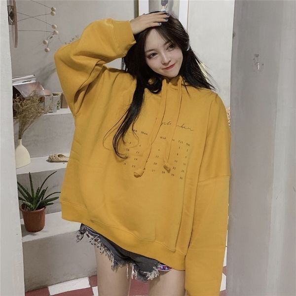 l3ioo 2020 new korean style autumn and letter loose winter autumn hooded for sweaternew students 2020 sweater female korean style printed an, Black
l3ioo 2020 new korean style autumn and letter loose winter autumn hooded for sweaternew students 2020 sweater female korean style printed an, Black