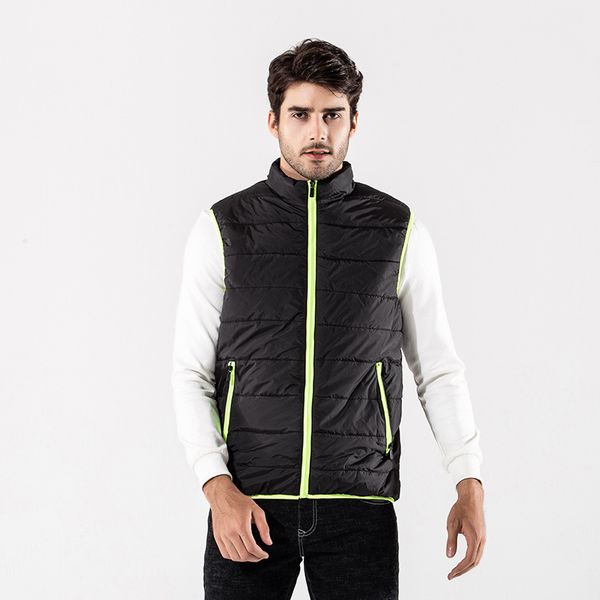 autumn winter new coat fashion cardigan comfortable warm and cold proof men's vest cotton clothing, Black;white
autumn winter new coat fashion cardigan comfortable warm and cold proof men's vest cotton clothing, Black;white