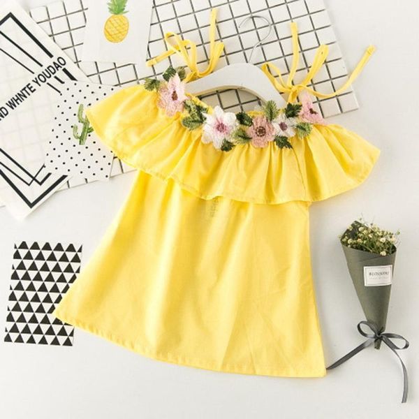 girl's dresses telotuny dress toddler baby kids girls suspenders ruffles flowers off shoulder casual clothes summer 2021apr301, Red;yellow
girl's dresses telotuny dress toddler baby kids girls suspenders ruffles flowers off shoulder casual clothes summer 2021apr301, Red;yellow