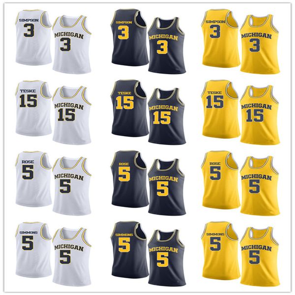 custom michigan wolverines 5 jaaron simmons 5 jalen rose 3 zavier simpson 15 jon teske 5 jaaron simmons basketball jerseys any name s-5xl, Black
custom michigan wolverines 5 jaaron simmons 5 jalen rose 3 zavier simpson 15 jon teske 5 jaaron simmons basketball jerseys any name s-5xl, Black
