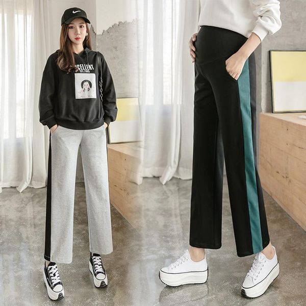 7011 # материнство брюки весна осень сыпучие comfy живота поддержки штаны эластичный пояс для беременных широкий ноги брюки, White
7011 # материнство брюки весна осень сыпучие comfy живота поддержки штаны эластичный пояс для беременных широкий ноги брюки, White