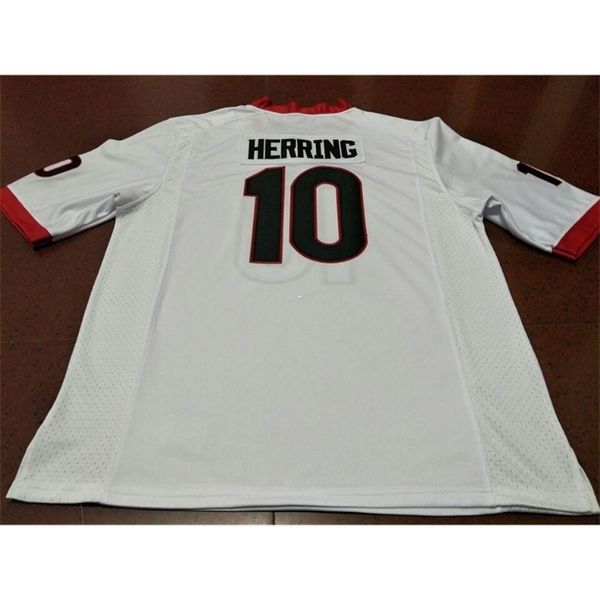 121 #10 herring georgia bulldogs size s-4xl red black white college jersey or custom any name or number jersey
121 #10 herring georgia bulldogs size s-4xl red black white college jersey or custom any name or number jersey