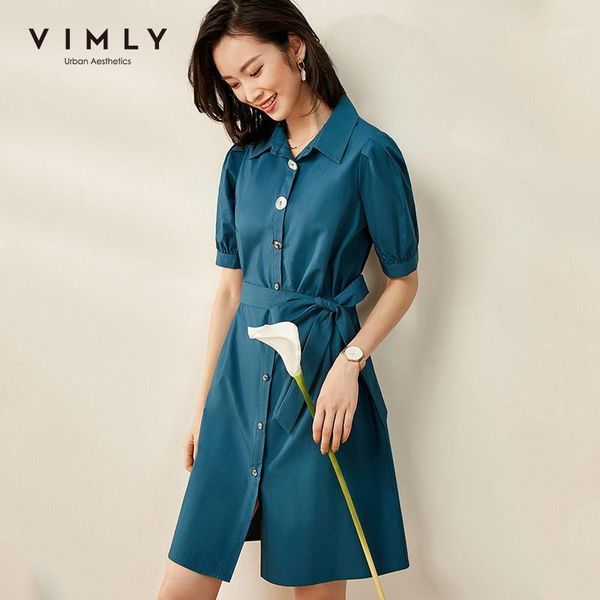 vimly 2020 summer women lapel elegant dresses office lady high waist single-breasted knee-length vintage female dress f07611, White;black
vimly 2020 summer women lapel elegant dresses office lady high waist single-breasted knee-length vintage female dress f07611, White;black