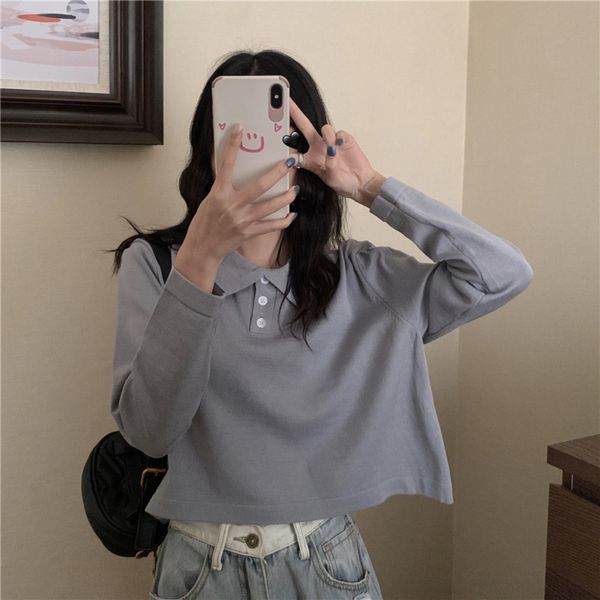 loose casual stripe long sleeve ice silk t-shirt autumn new women's polo coat t-shirt slim short sunscreen zo4up, White;black
loose casual stripe long sleeve ice silk t-shirt autumn new women's polo coat t-shirt slim short sunscreen zo4up, White;black