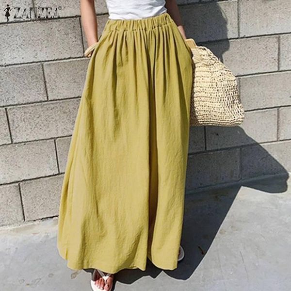 zanzea women pants oversized female work office long trousers cotton solid wide leg pantaloes loose pockets streetwear bottoms1, Black;white
zanzea women pants oversized female work office long trousers cotton solid wide leg pantaloes loose pockets streetwear bottoms1, Black;white